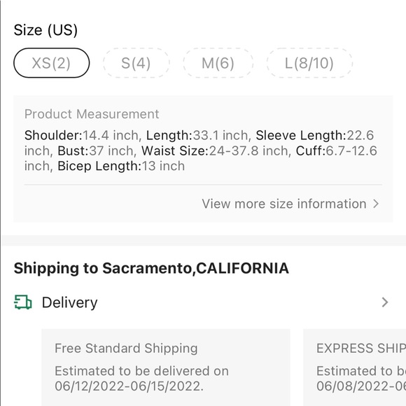 Preloved Floral Dress - Picture 7 of 8